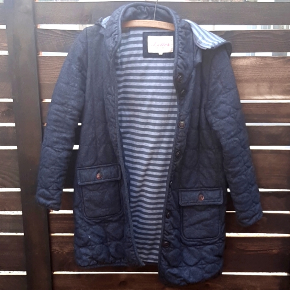 Japanese Brand Letter/ Back Number designer jacket